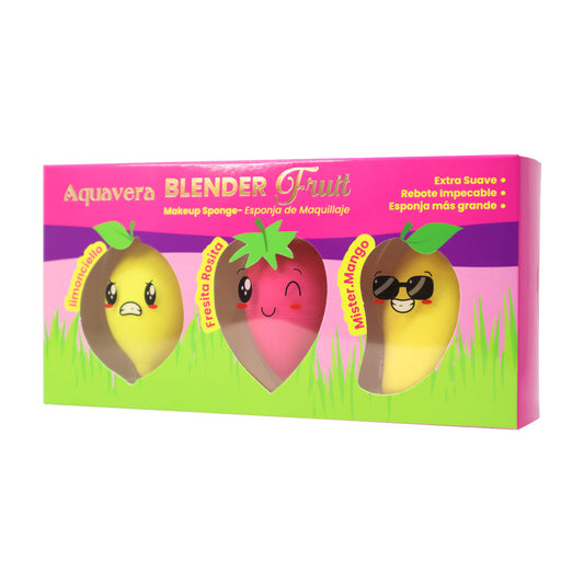 Aquavera Trio De Esponjas De Frutas