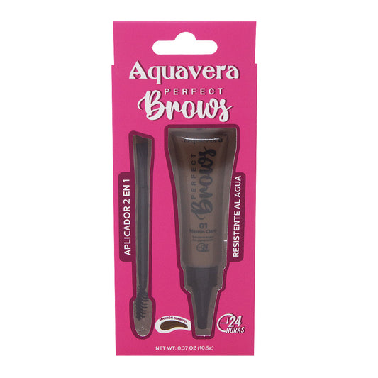 Aquavera Gel De Cejas Marron