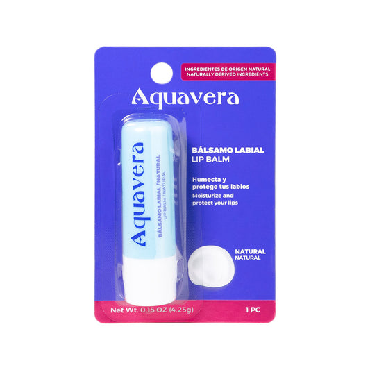 Aquavera Balsamo Labial Natural SPF15