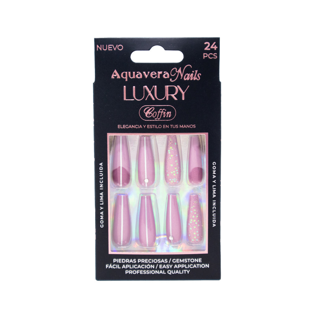 Aquareva Nails Modelo Luxury Coffin