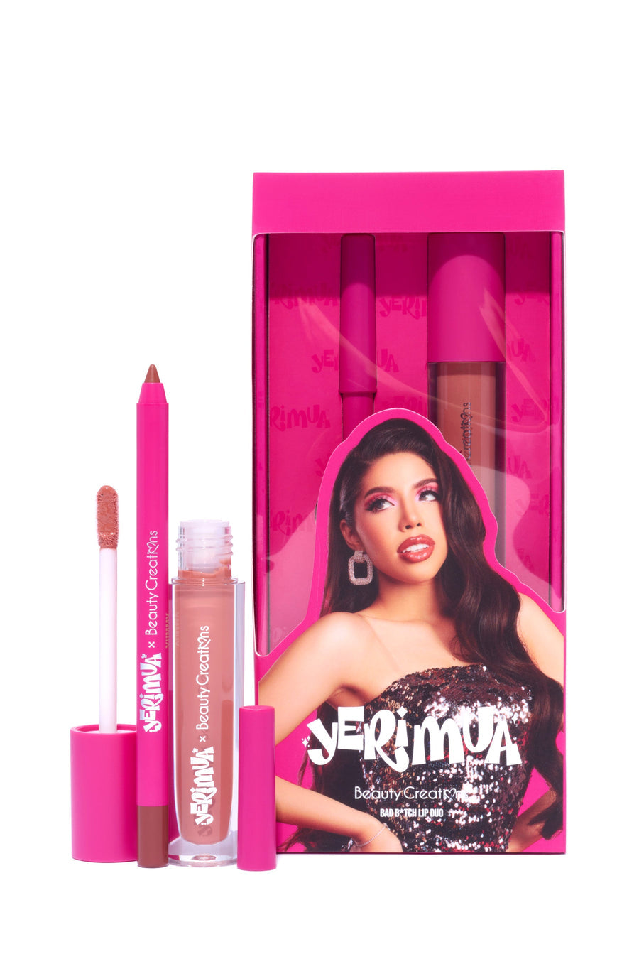 Beauty Creations Yerimua Lip Duo Mua Bad Bitch Lip Gloss Lip Liner