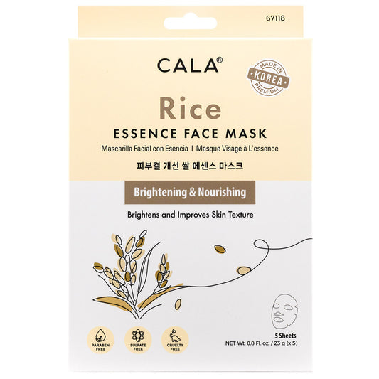 Cala Rice Essence Face Masks