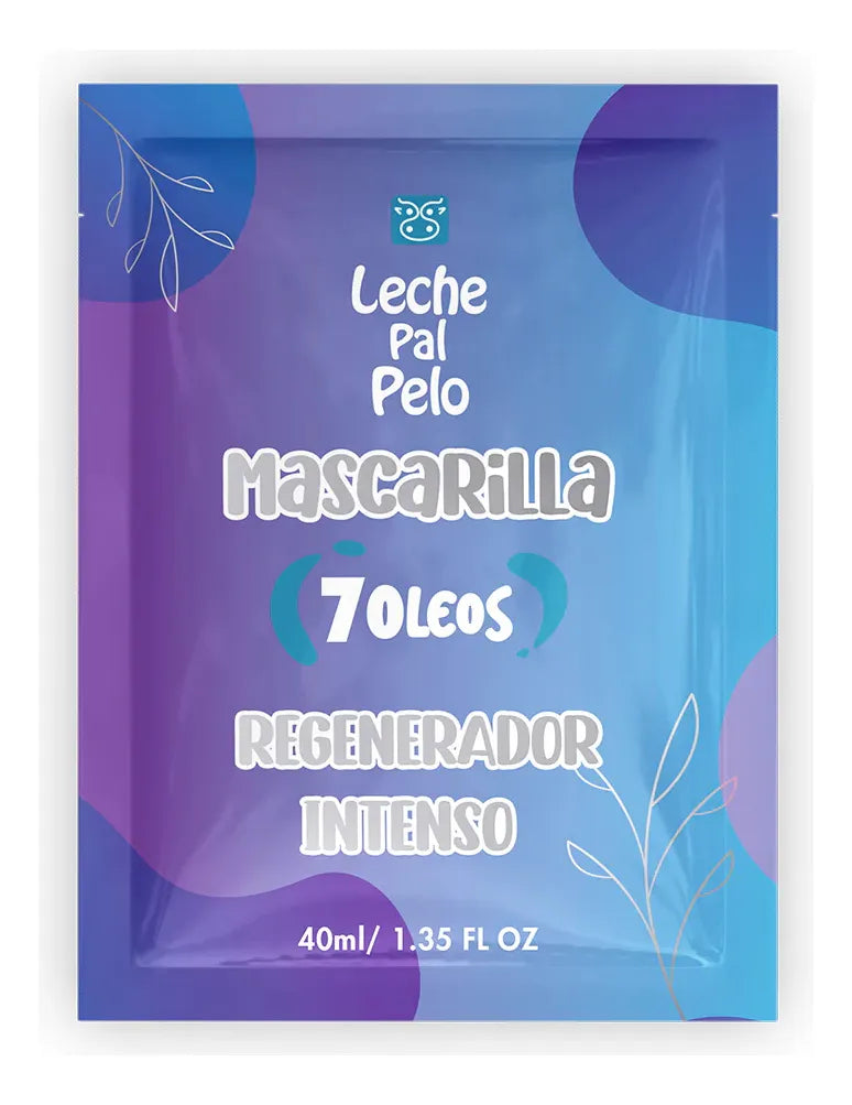 Leche Pal Pelo Mascarilla 7 Oleos