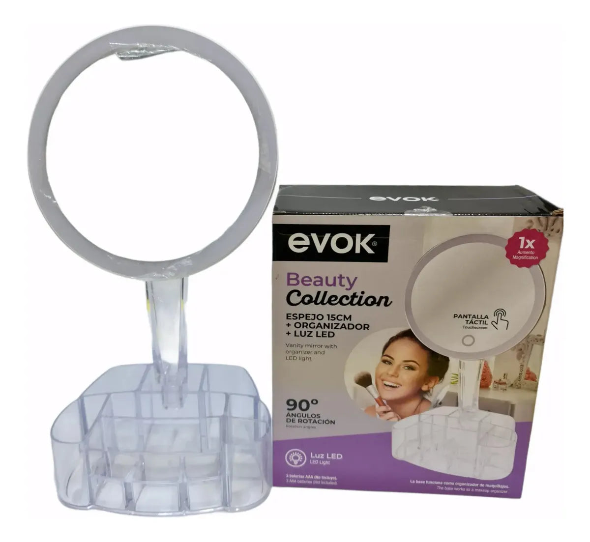 Evok Espejo Con Luz Led