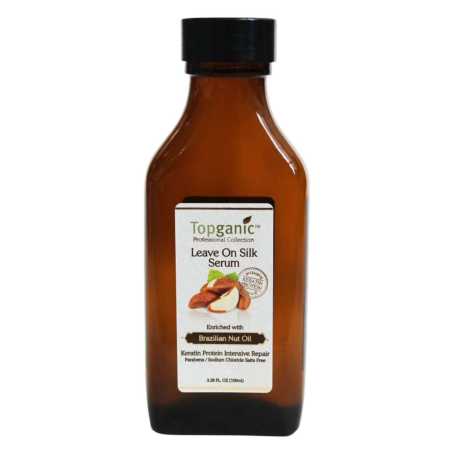 Topganic Leave On Silk Serum Brazilian Nut Oil 100ml