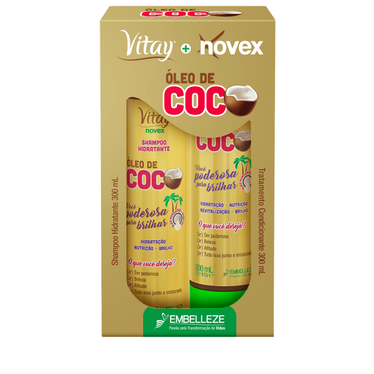 Novex Coco Kit Shampoo y Conditioner 300ml