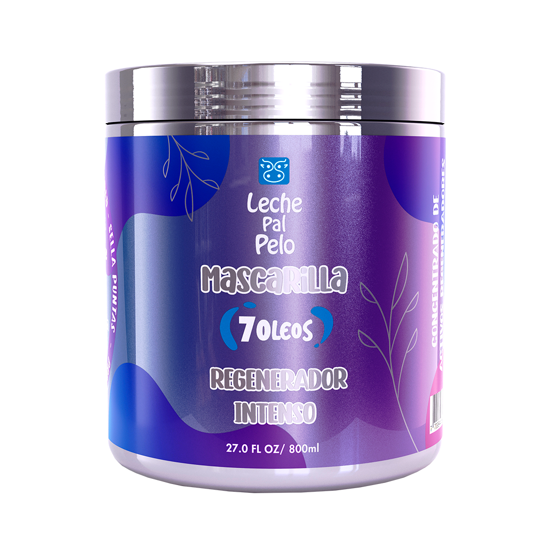 Leche Pal Pelo Mascarilla 7 Oleos
