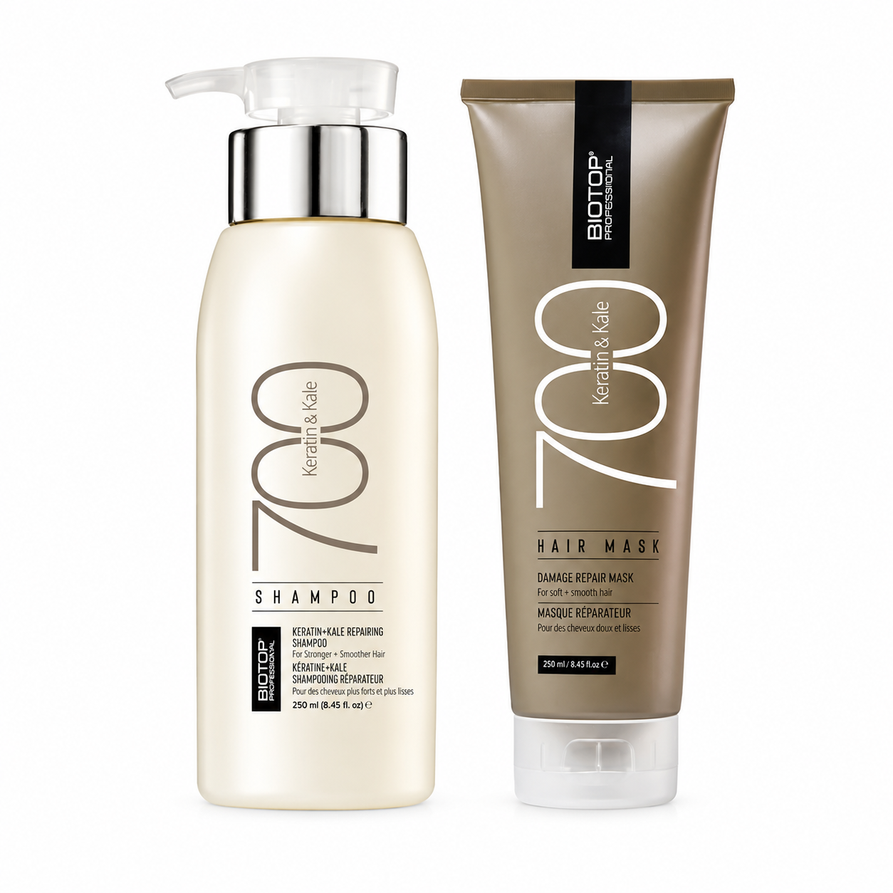 Biotop Kit Fuerza y Suavidad con Keratina
