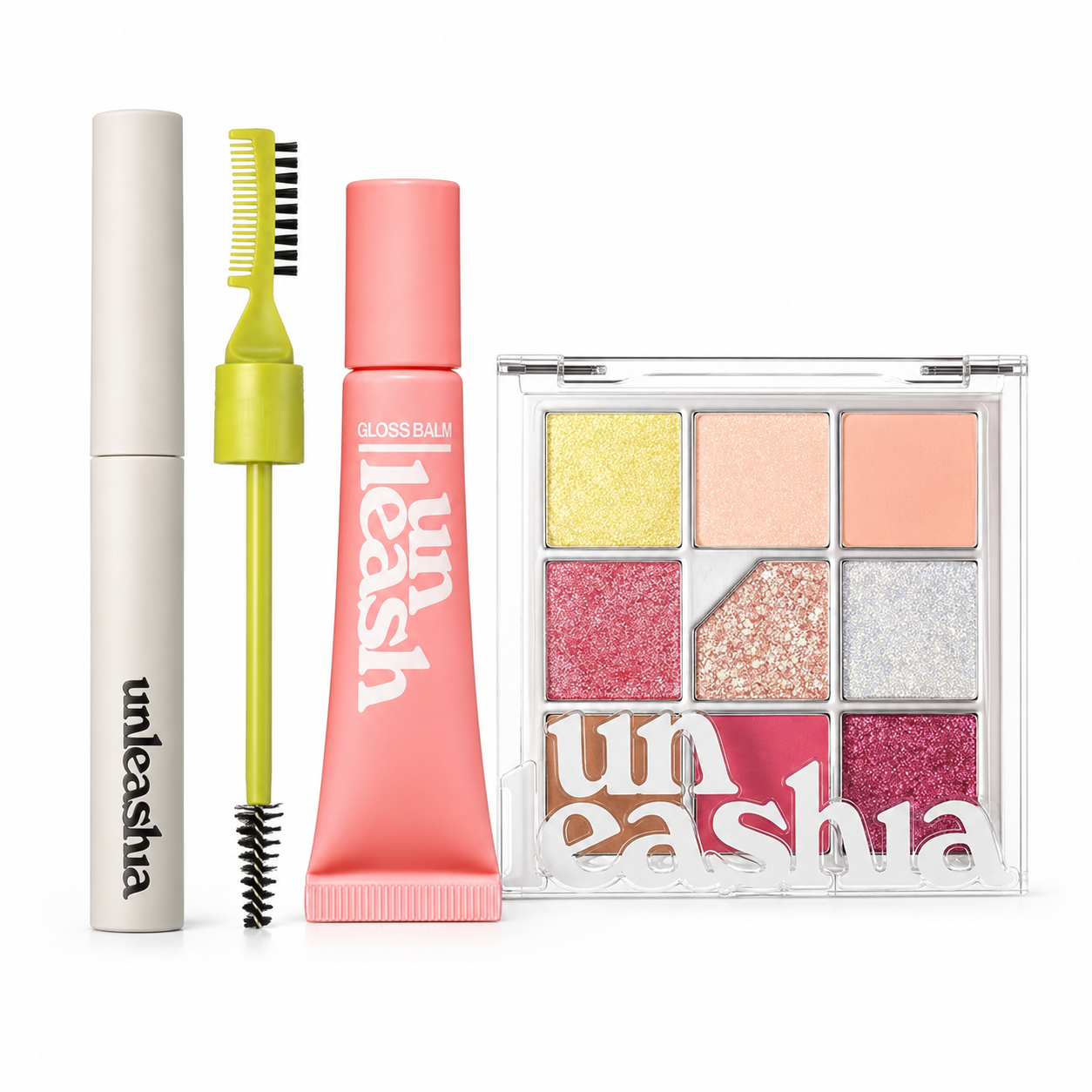 Unleashia Kit Ojos y Labios en Tonos Durazno
