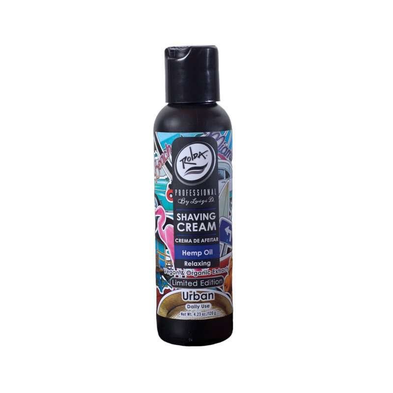 Rolda Shaving Cream Hemp Oil Relaxing Urban 120G