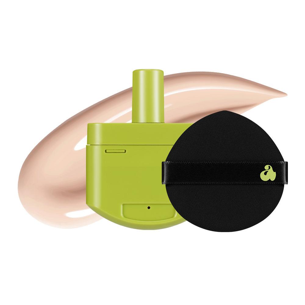 Unleashia Satin Wear Healthy-Green Cushion RE-FEEL (+ Puff)