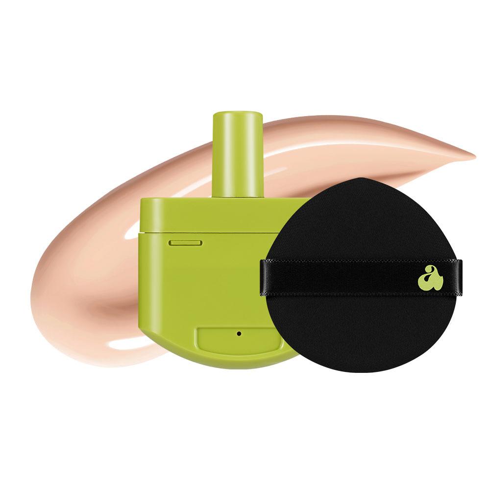 Unleashia Satin Wear Healthy-Green Cushion RE-FEEL (+ Puff)