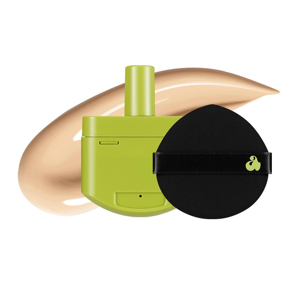 Unleashia Satin Wear Healthy-Green Cushion RE-FEEL (+ Puff)