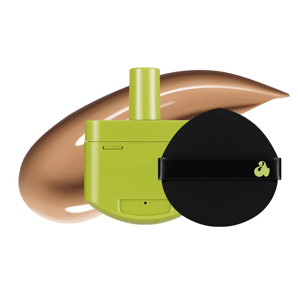 Unleashia Satin Wear Healthy-Green Cushion RE-FEEL (+ Puff)