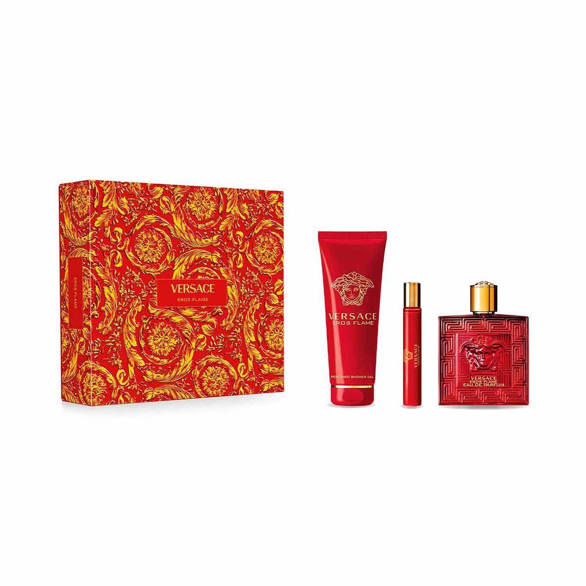 Versace Eros Flame Eau De Parfum Kit 100ml