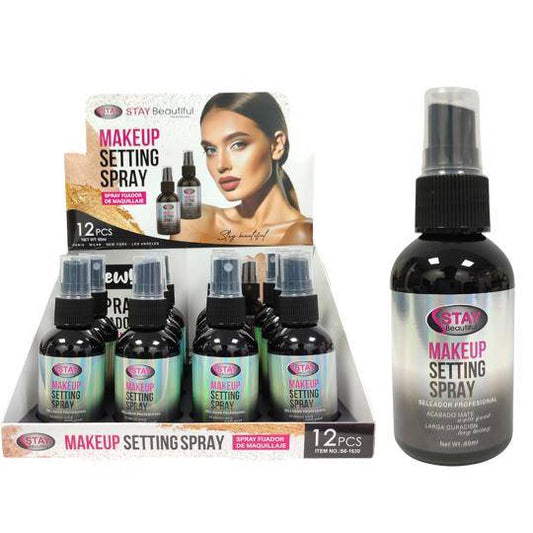 Stay Beautiful Fijador de Maquillaje 12pzs