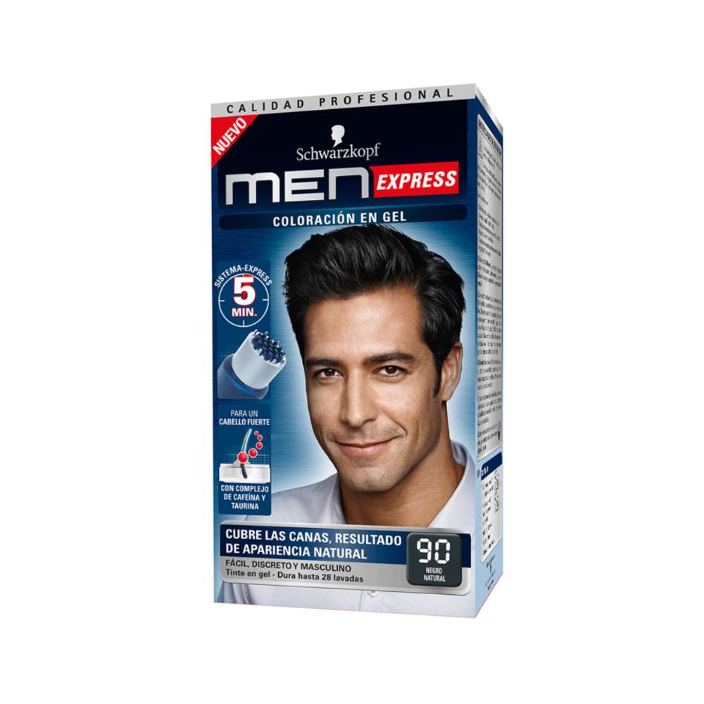 Schwarzkopf Men Express Tinte Coloración En Gel