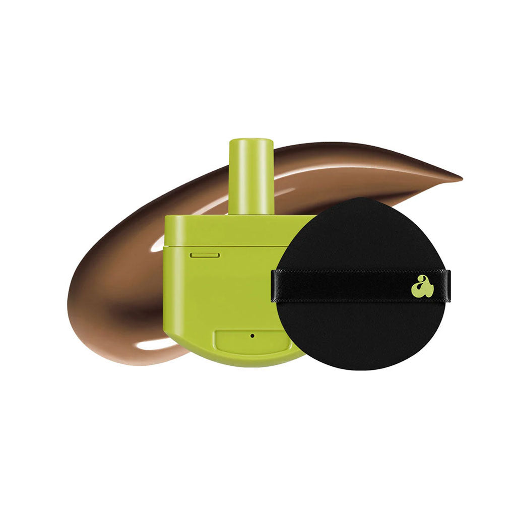 Unleashia Satin Wear Healthy-Green Cushion RE-FEEL (+ Puff)