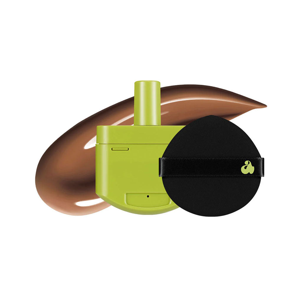 Unleashia Satin Wear Healthy-Green Cushion RE-FEEL (+ Puff)