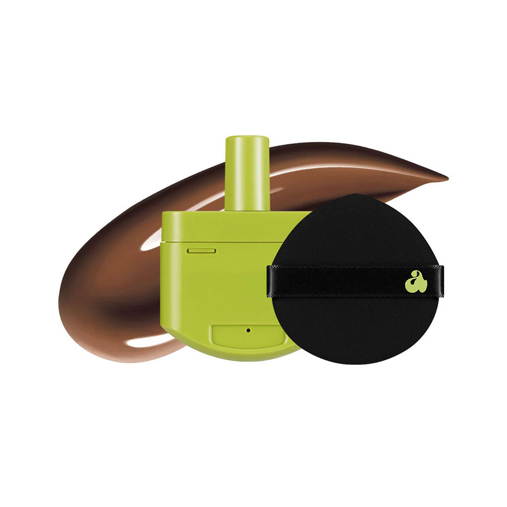 Unleashia Satin Wear Healthy-Green Cushion RE-FEEL (+ Puff)