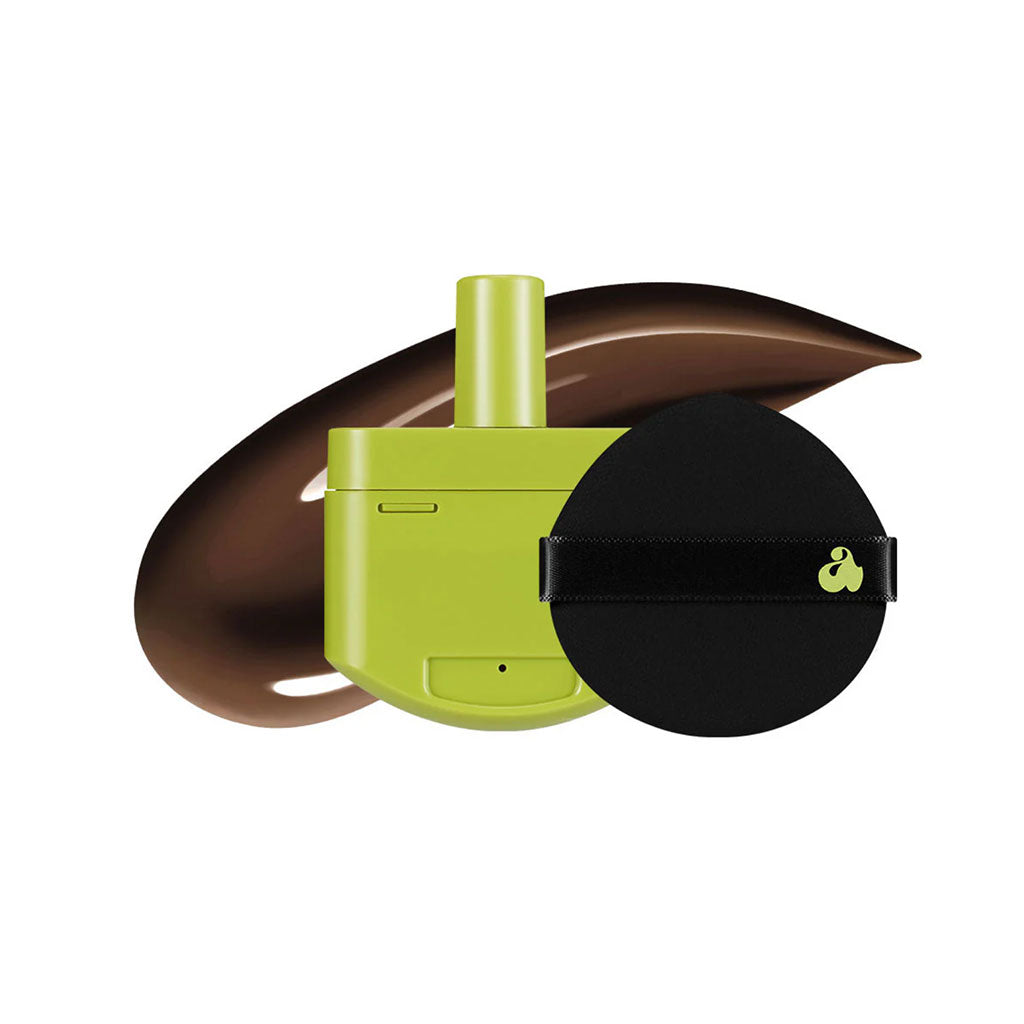 Unleashia Satin Wear Healthy-Green Cushion RE-FEEL (+ Puff)