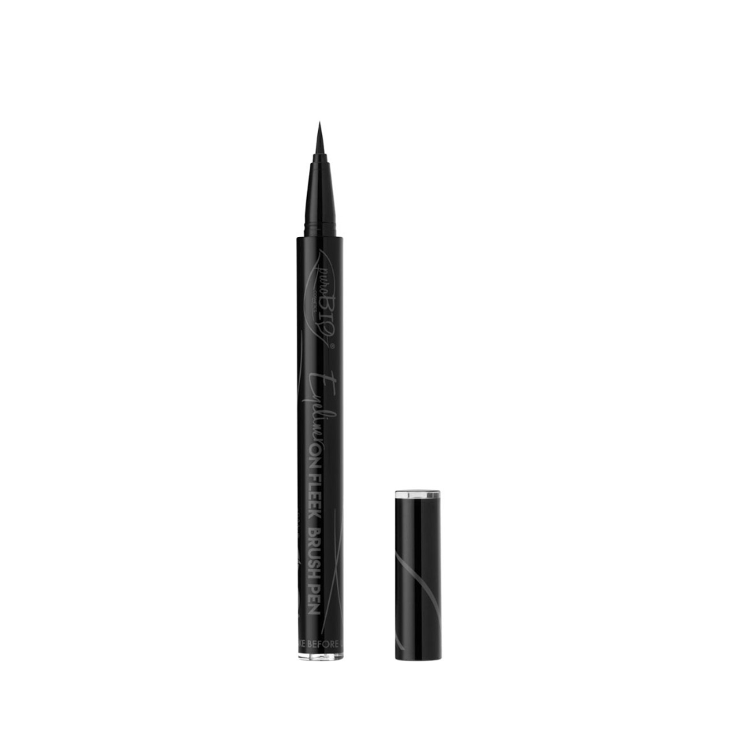 Puro Bio Eyeliner Fleek Brush Pen 0.69ml