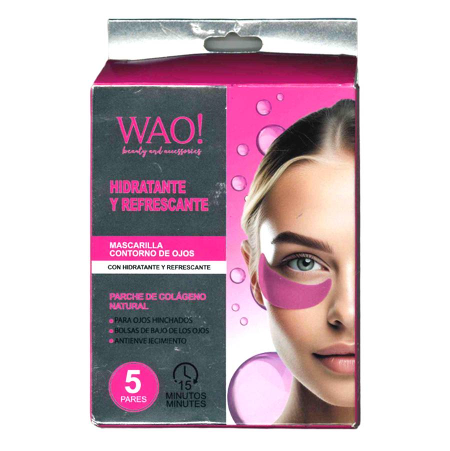 Wao Mascarilla Contorno de Ojos Semilla de Café 5pzs