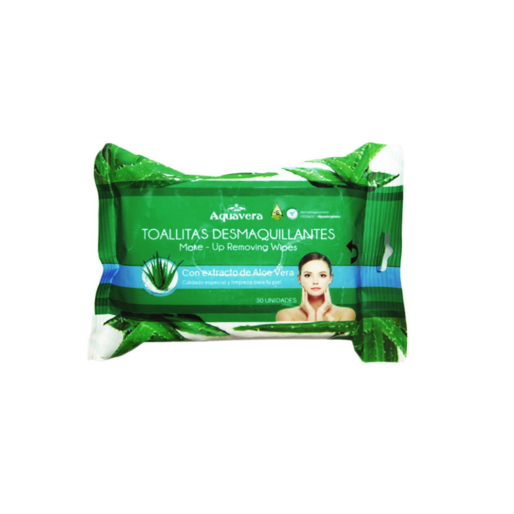 Aquavera Toallas desmaquillantes Aloe