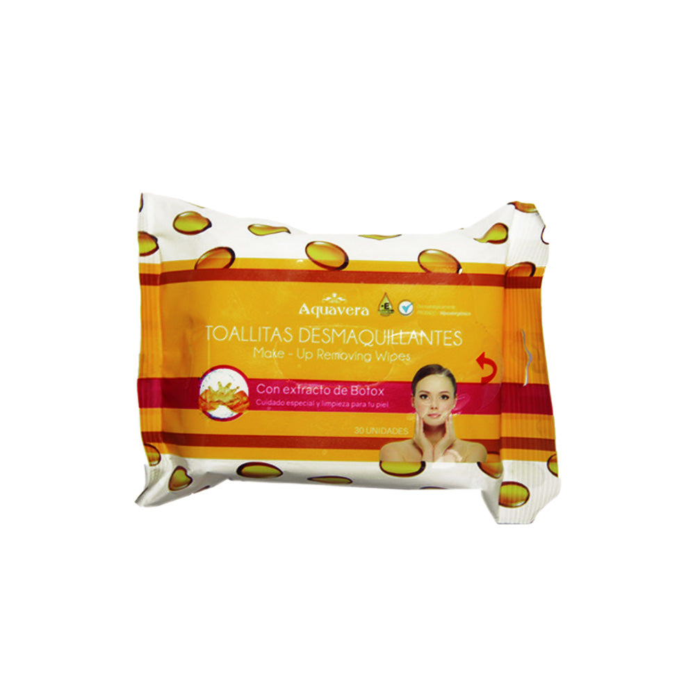 Aquavera Toallas desmaquillantes Botox