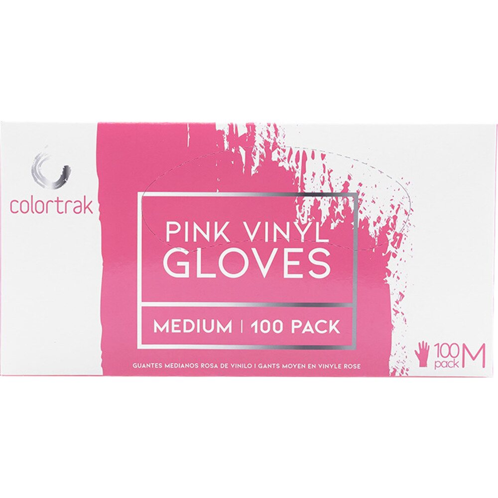 Colortrak Pink Gloves 100 Pack
