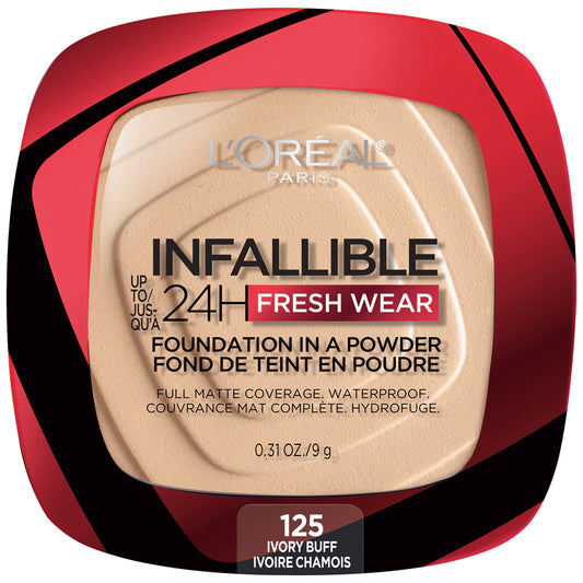 Loreal París Infallible 24H Fresh Wear Fundation In a Powder