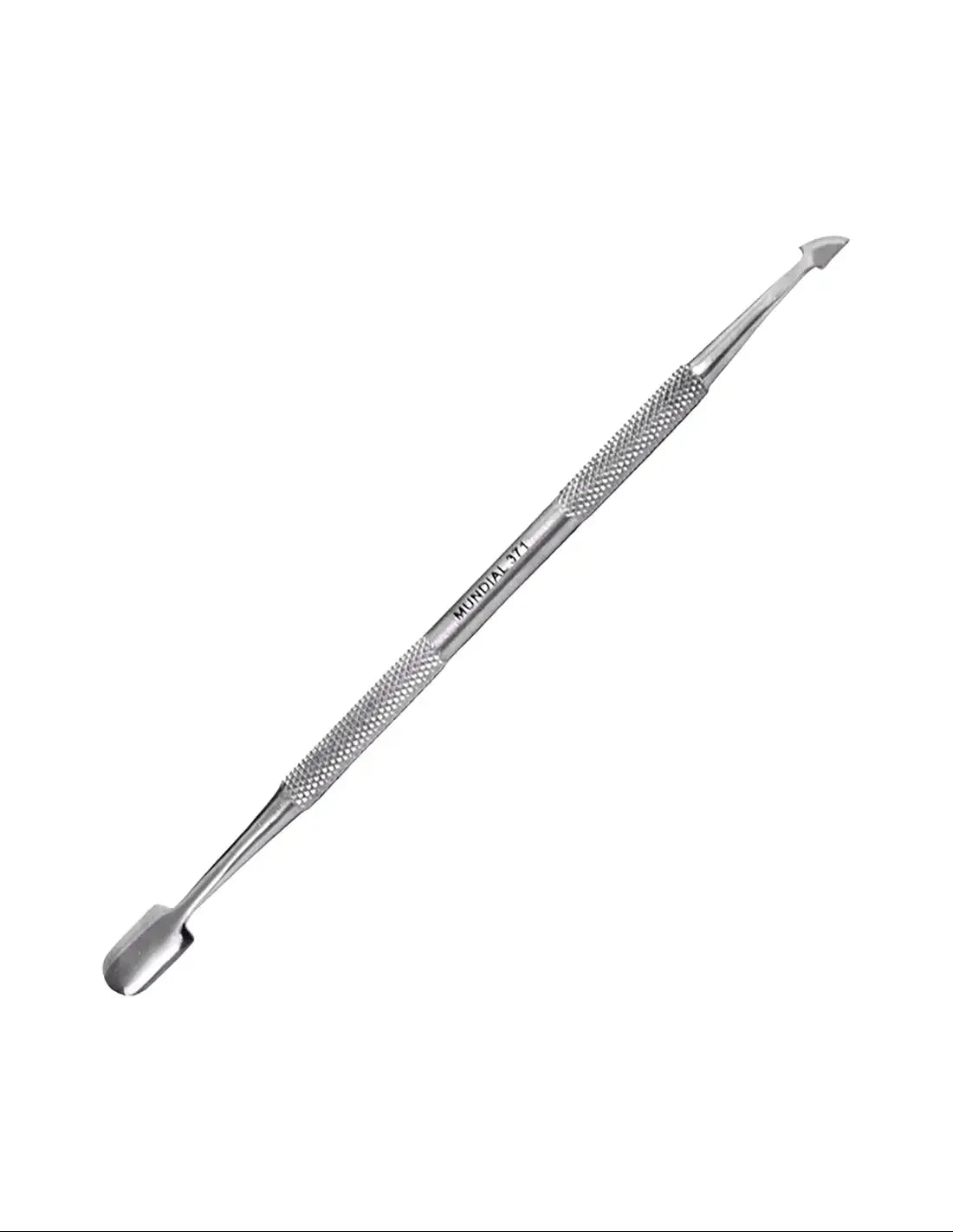 Mundial Empujador y Raspador De Cuticula Inox - 371