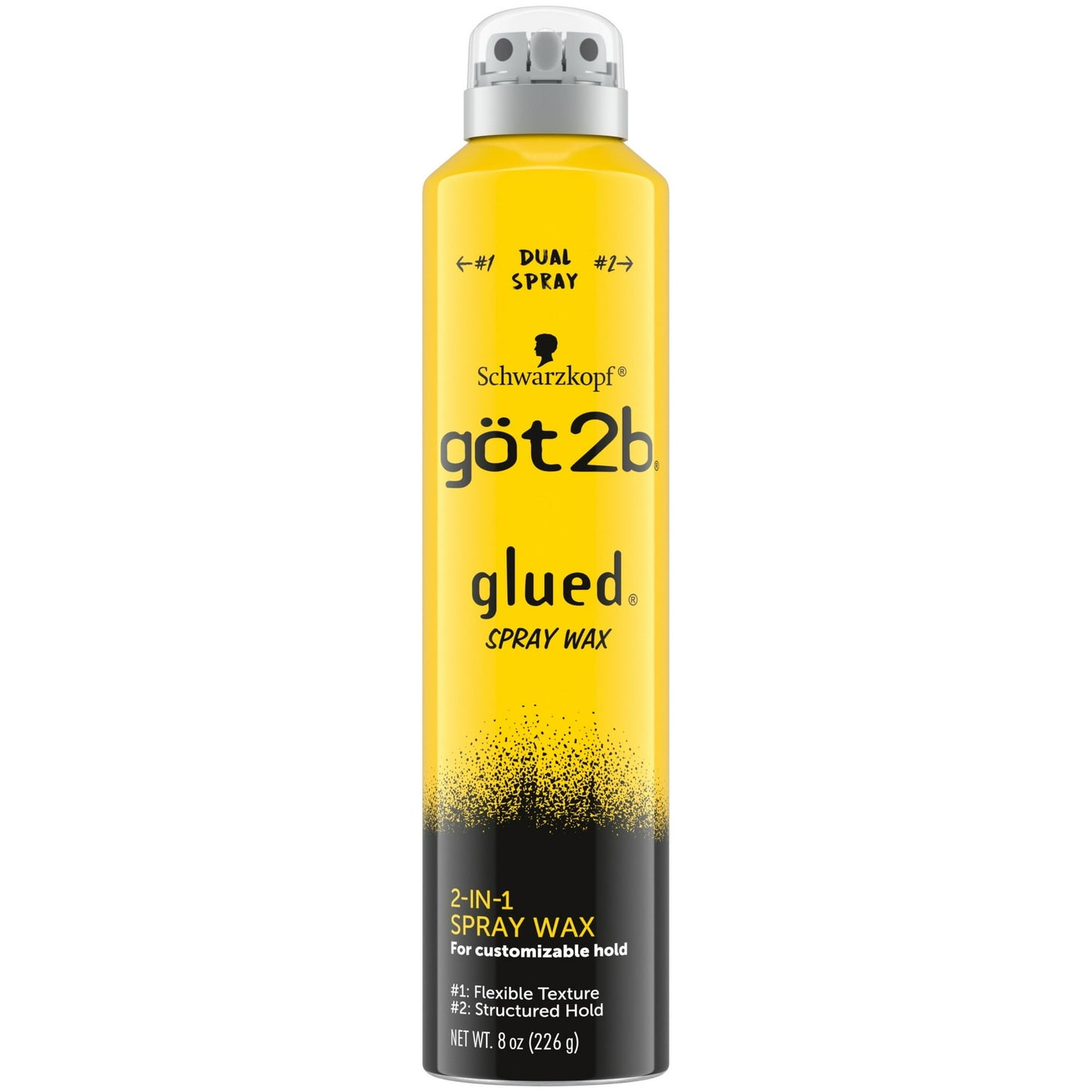 Got2b Glued Spray Wax 2-IN-1 8oz - 226gr