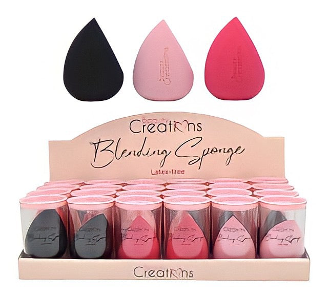 Beauty Creations Stay Blending Sponge 24Pcs/Disp