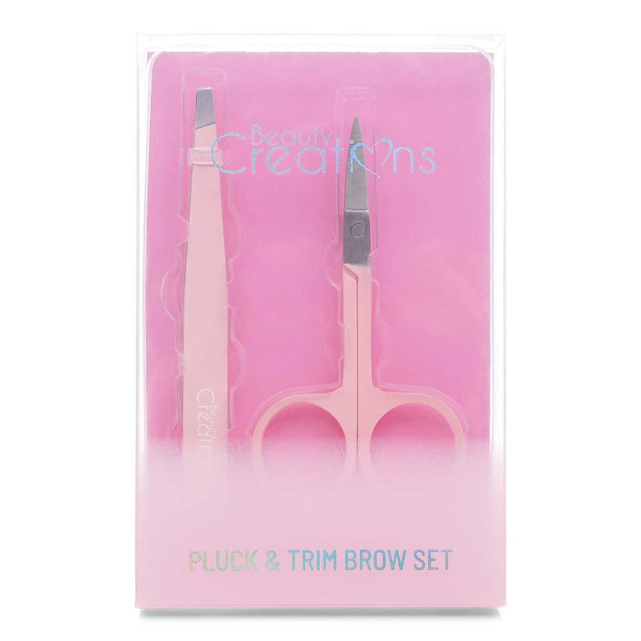 Beauty Creations Set Pluck & Trim Brown