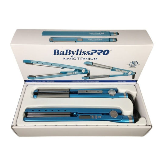 Babyliss Nano Titanium Kit De Planchas 1 1/4 y 1