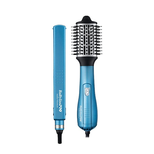 Babyliss Pro Pack Plancha 1 1/4 Y Cepillo De Aire 2.5 / 64Mm