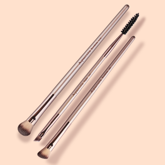 Aquavera Trio De Pinceles Para Ojos