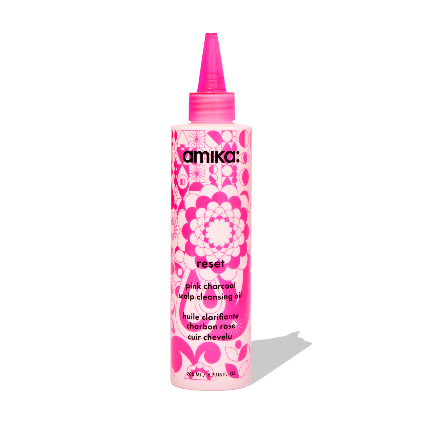Amika Reset Pink Charcoal Dcalp Cleansing Oil 200ml