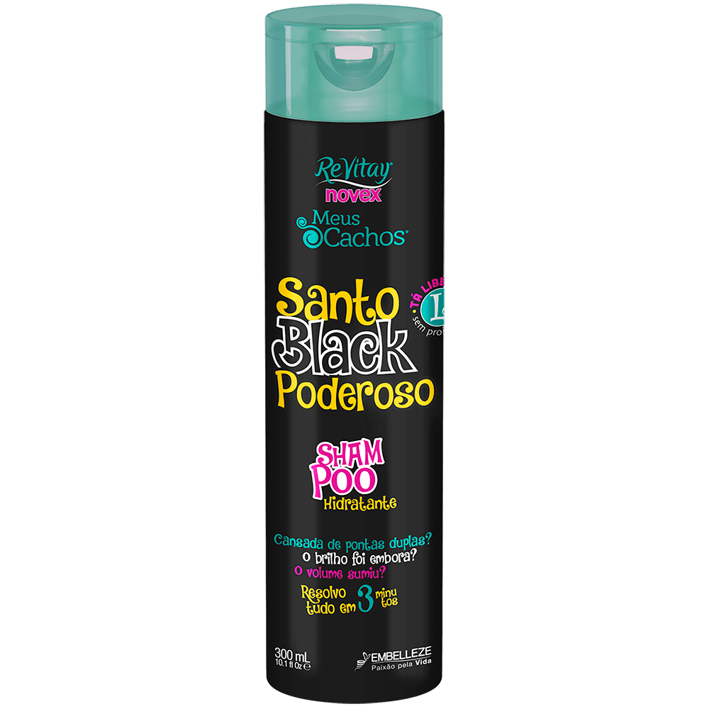 Novex Meus Cachos Santo Black Poderoso Shampoo 300ml