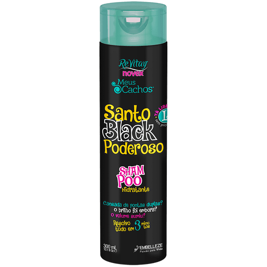 Novex Meus Cachos Santo Black Poderoso Shampoo 300ml