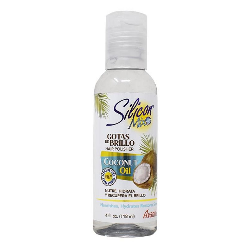 Silicon Mix Coconut Oil Gotas De Brillo 4Oz
