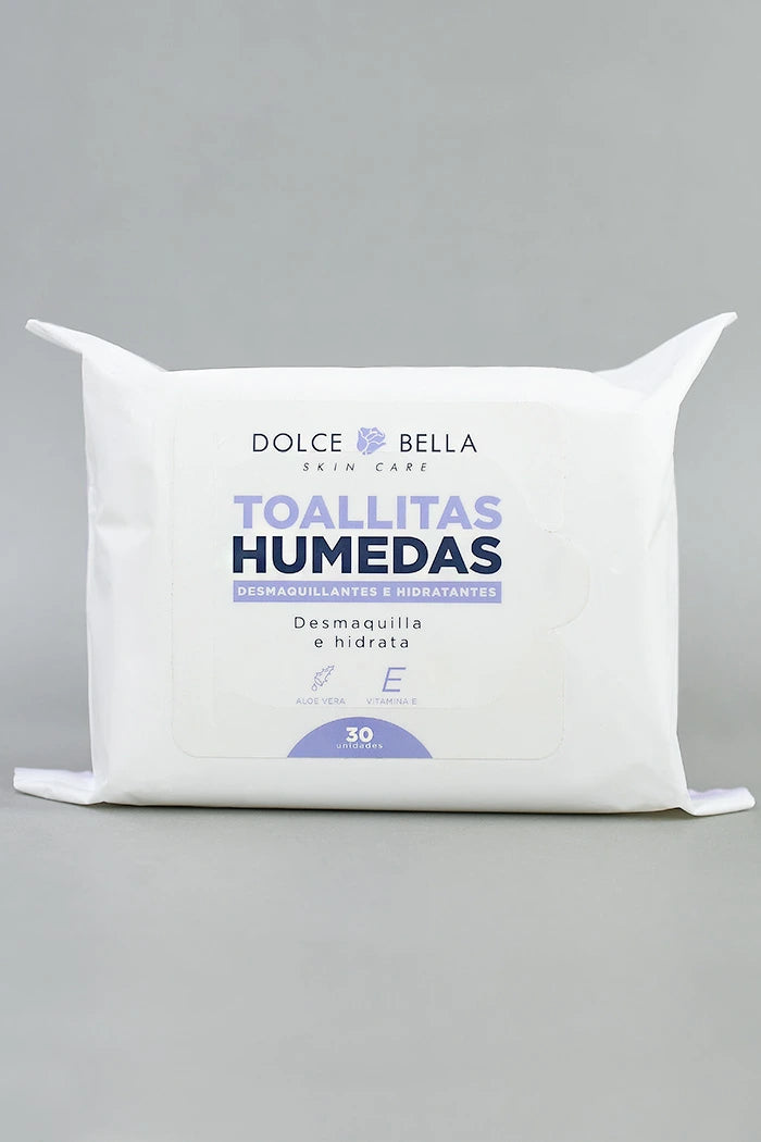 Dolce Bella Toallitas Desmaquillantes vitamina E 30und