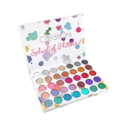 Beauty Creations Paleta Splash of Glitters II