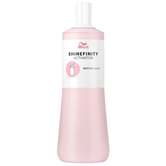 Wella Shinefinity Peroxido Botella Usage
