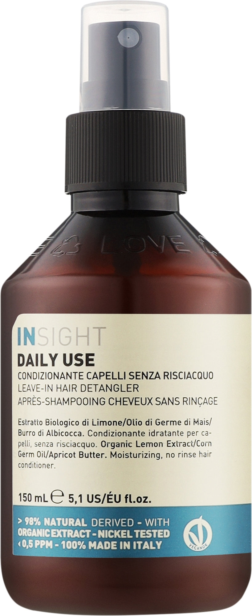 Insight Daily Use Leavein Hair Detangler 100ml