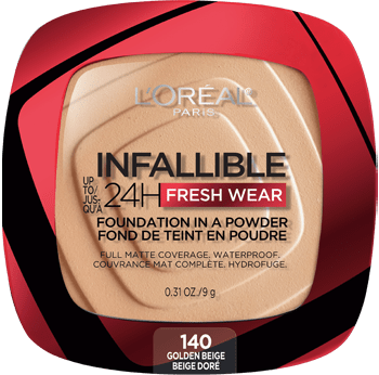 Loreal París Infallible 24H Fresh Wear Fundation In a Powder