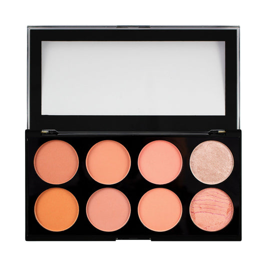 Revolution Ultra Blush & Contour Palette - Hot Spice (8 colores)