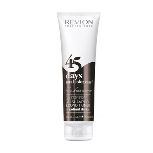 Revlon 45 Days 2 En 1 Radiant Darks Shampoo & Conditioner 275ml