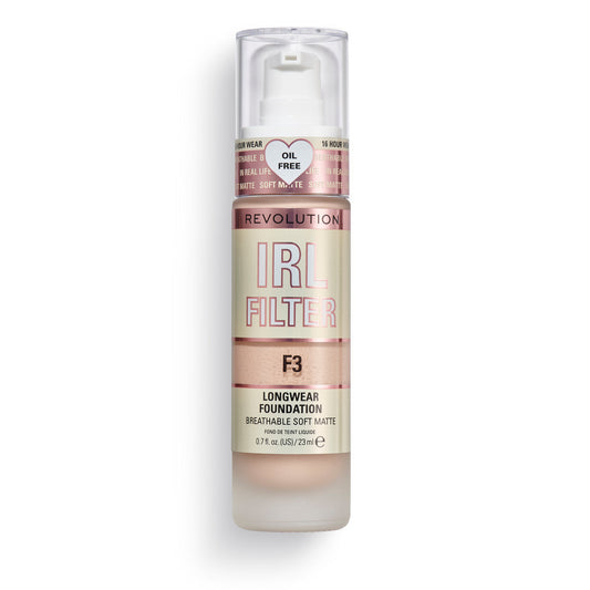 Revolution Filter Longwear Foundation F3
